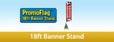 Promoadline 18ft banner stand