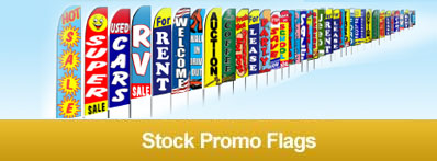 Promoadline Stock Promo Flags